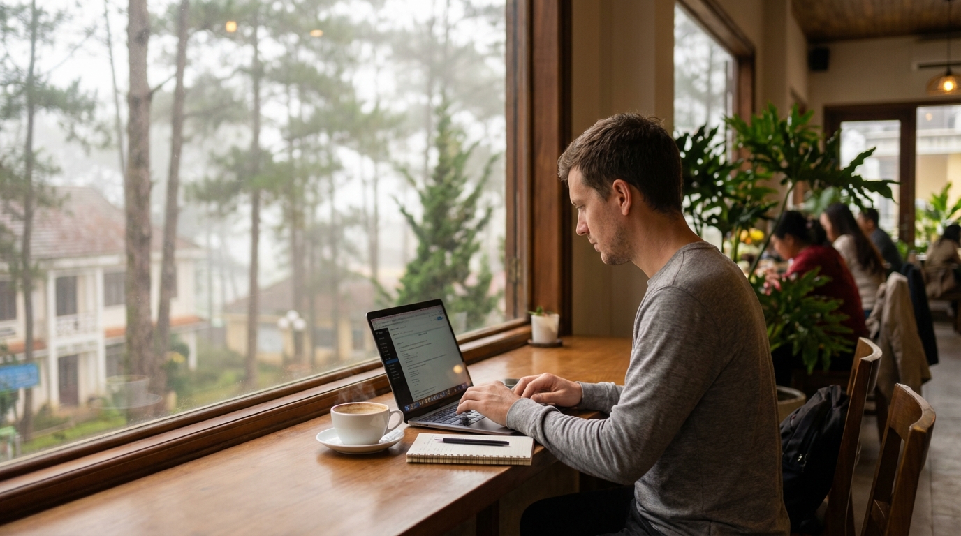 Practical Survival Guide - Best Cafes for Remote Work & Coworking in Đà Lạt (2026 Digital Nomad Guide)