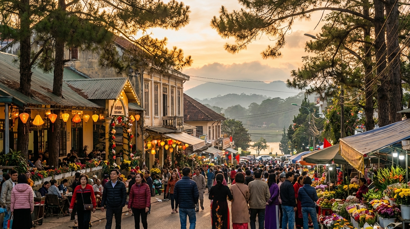 A City Transformed by Success - Đà Lạt Breaks Tourism Records