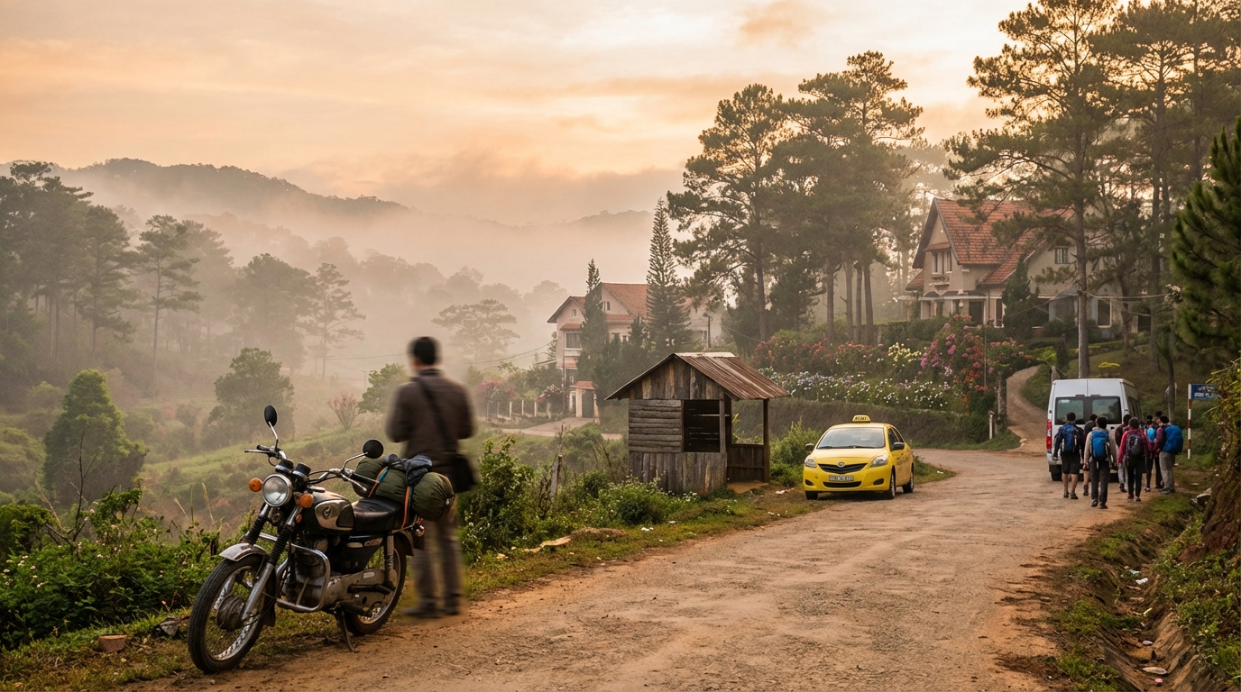 Getting Around - Best Hiking & Nature Adventures Near Đà Lạt