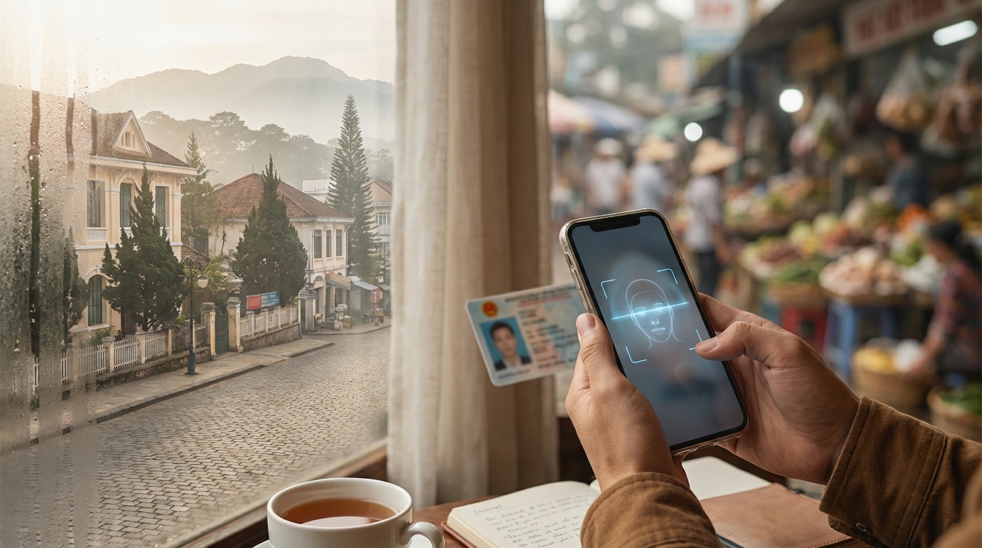 New Biometric Requirements (2024-2025) - How to Open a Bank Account in Đà Lạt, Vietnam as a Foreigner