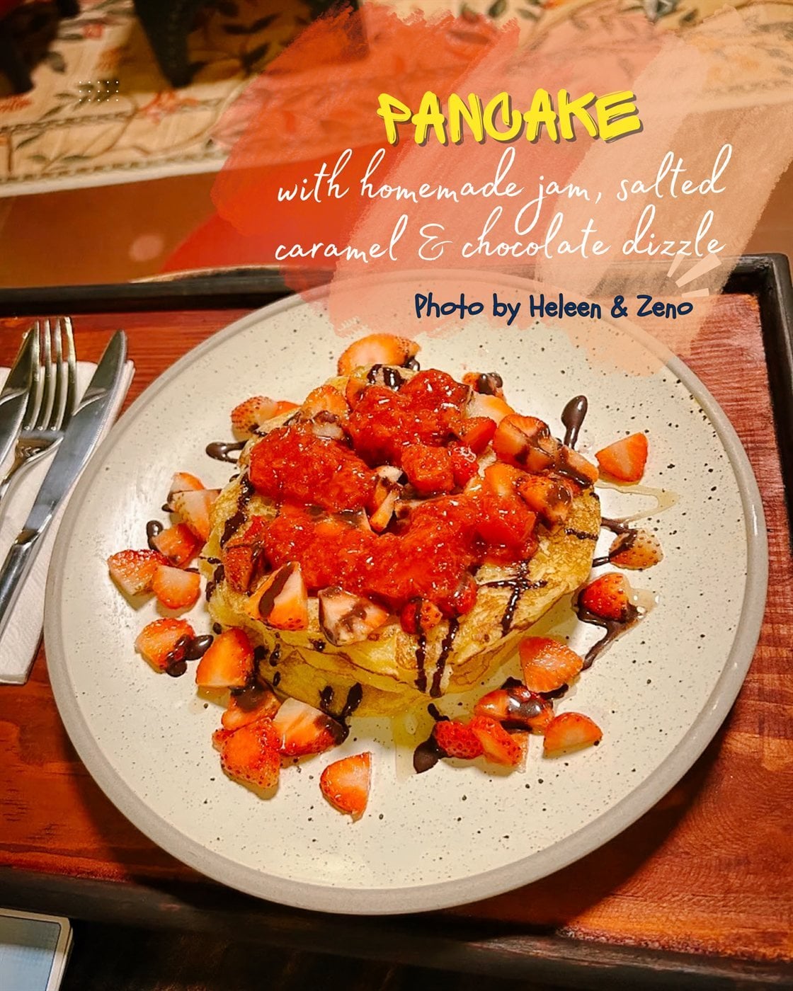 Pancake homemade jam – Socialhouse Dalat